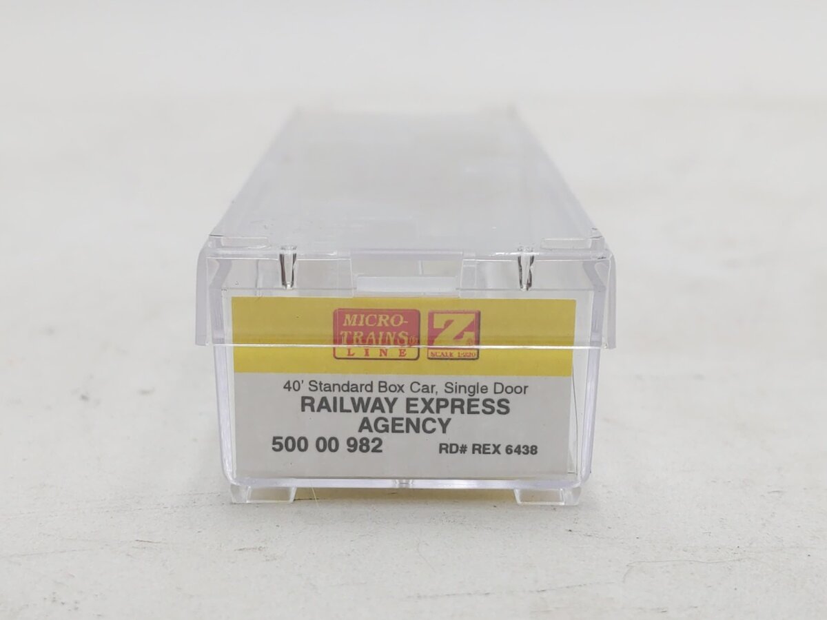 Micro-Trains 50000982 Z Railway Express Agency 40' Boxcar #6438
