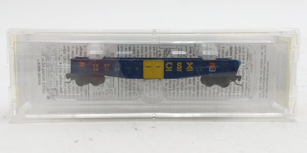 Micro-Trains 52200192 Z CSXT 50' Fishbelly Sides Gondola with Rock Load #497107