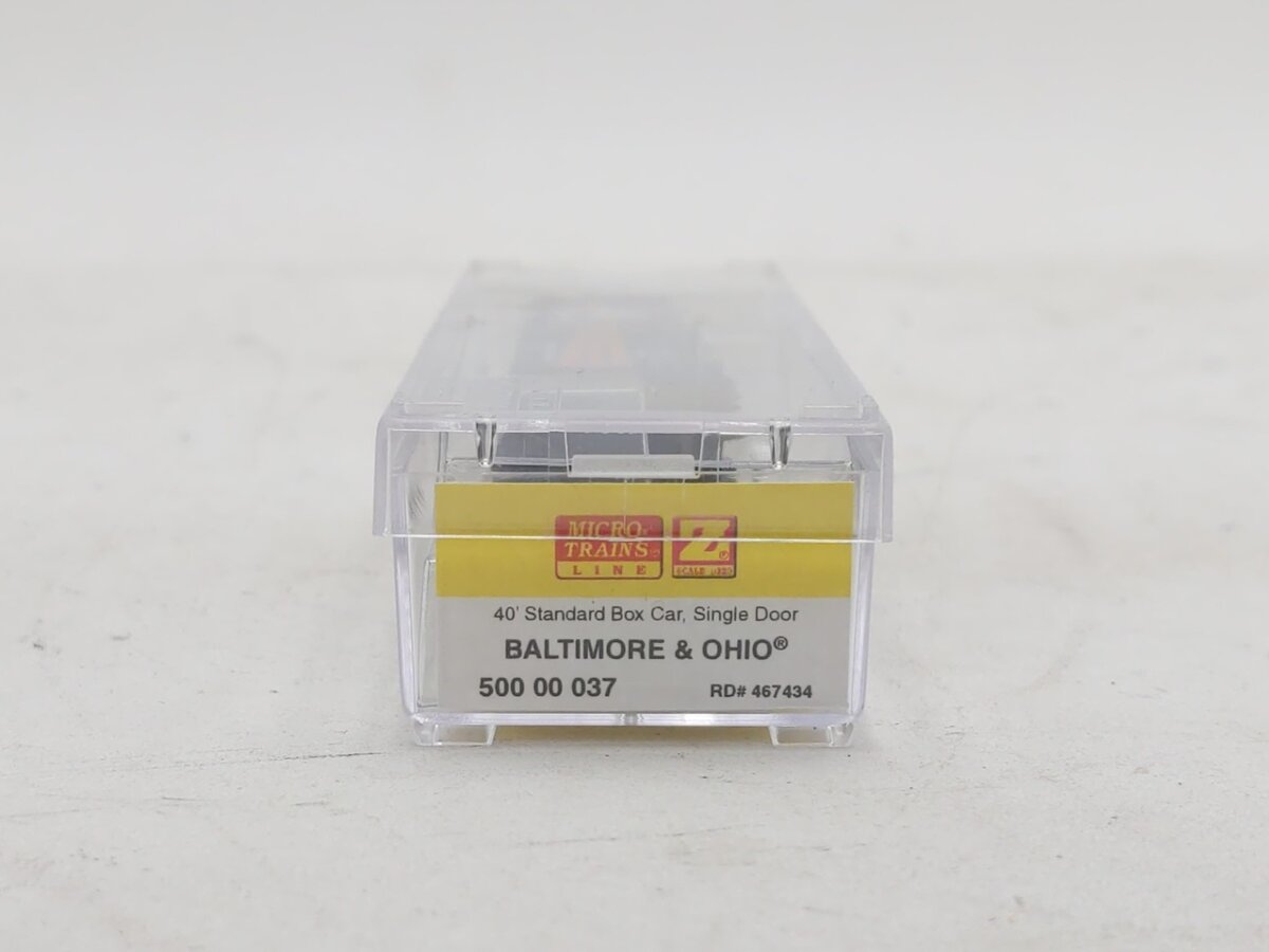 Micro-Trains 50000037 Z Baltimore & Ohio 40' Boxcar #467434