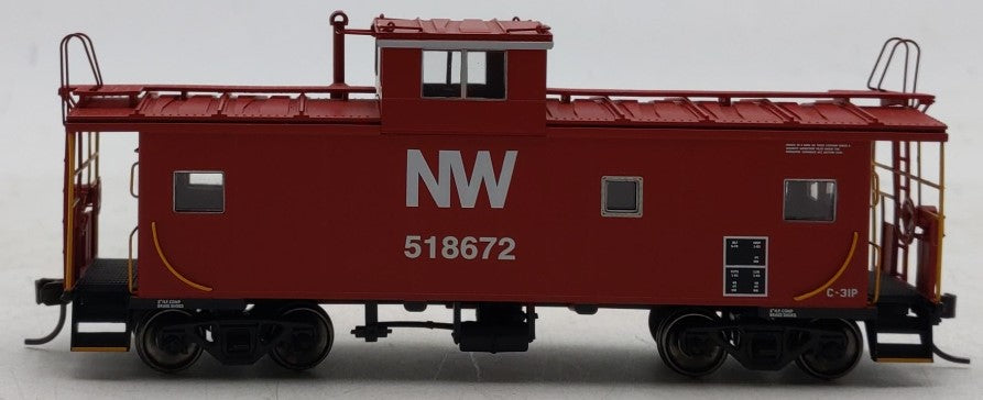 Atlas 20005030 HO N&W Extended Vision Caboose #518672