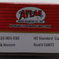 Atlas 20005030 HO N&W Extended Vision Caboose #518672