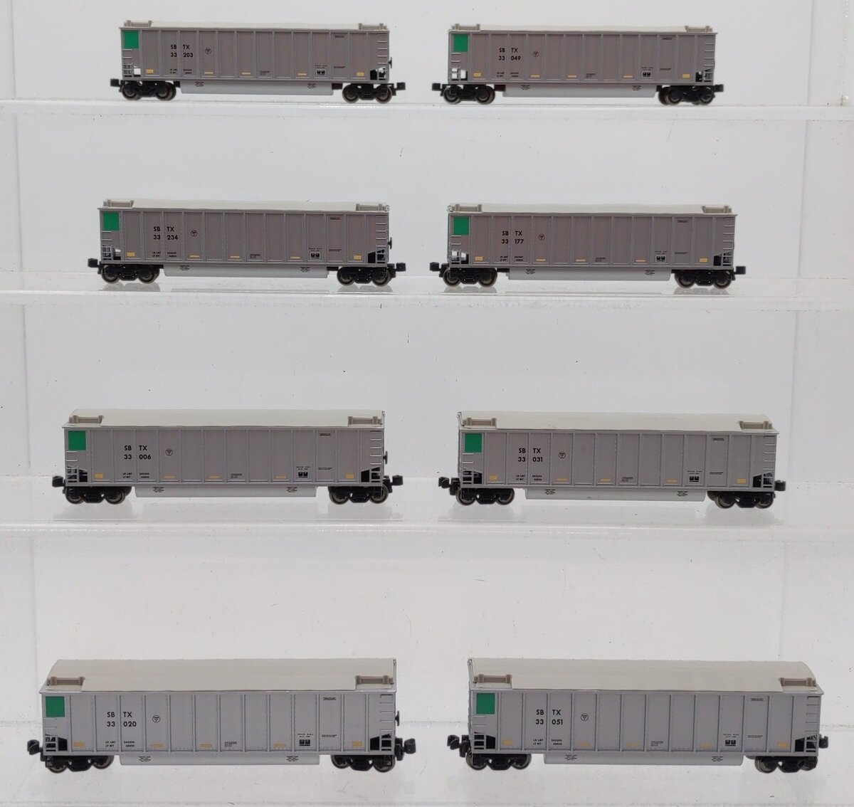 Kato 106-4652 N SBTX Bethgon Protein Gondola (Set of 8)