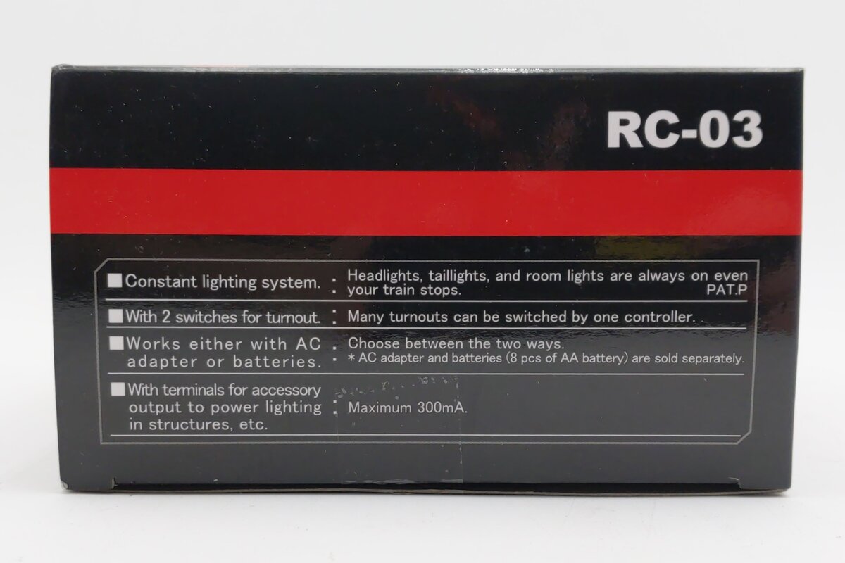 Rokuhan RC-03 Z Scale Train Controller Power Pack Constant Lighting System
