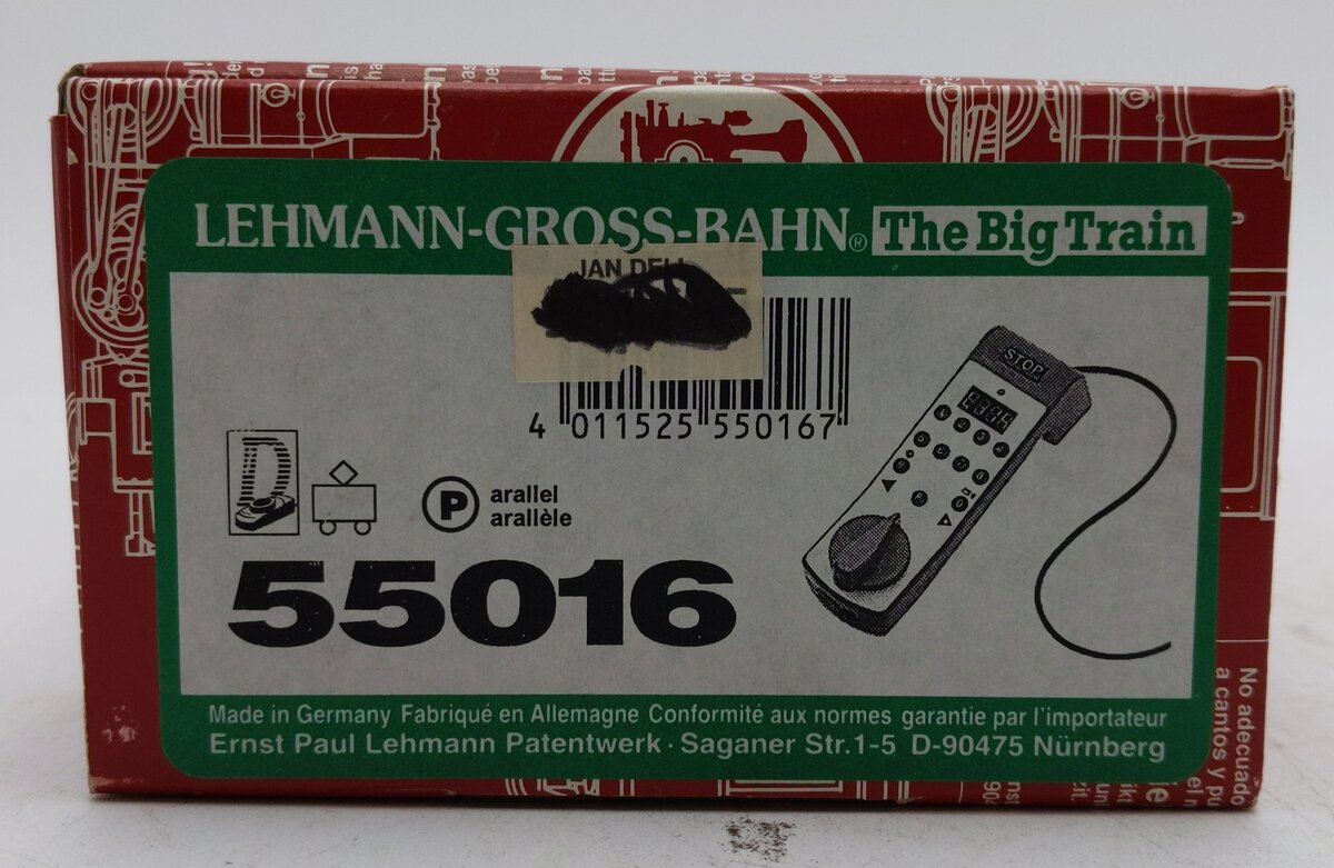 LGB 55016 Locomotive Remote W/Programmer Unit LN/Box