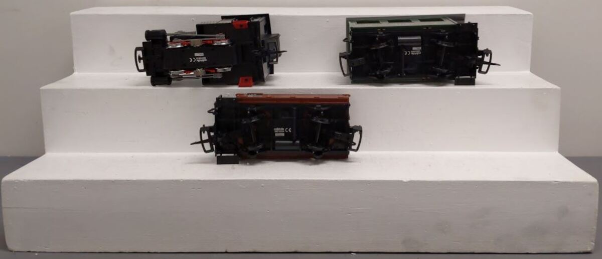 L.G.B. 2点セット LGB 70502 Old Timer G Gauge Steam Freight Starter Train Set – Trainz
