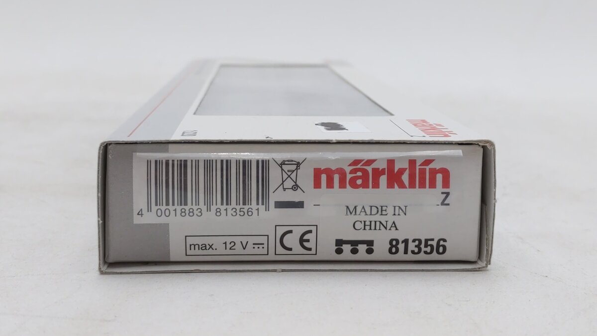 Marklin 81356 Z Gauge German Federal Railroad Commuter Train Set