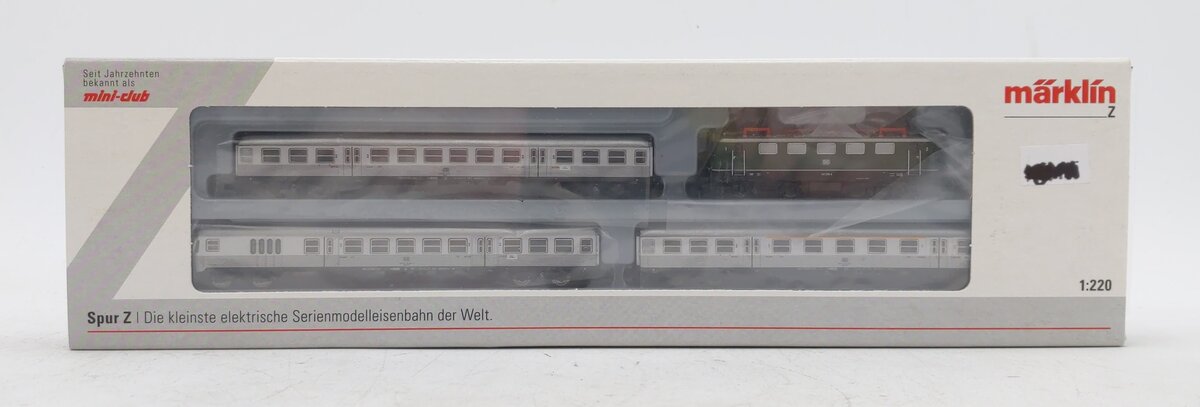 Marklin 81356 Z Gauge German Federal Railroad Commuter Train Set