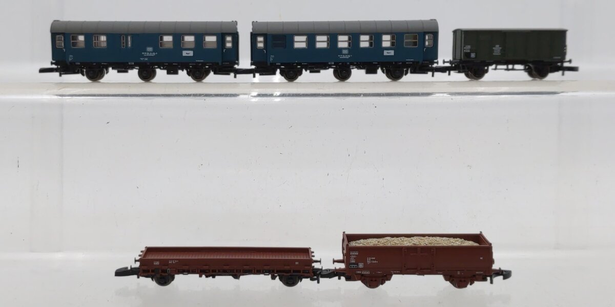 Marklin 87761 Z DB Railroad Maintenance Freight Car (Set of 5)