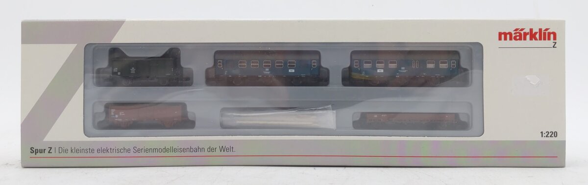 Marklin 87761 Z DB Railroad Maintenance Freight Car (Set of 5)