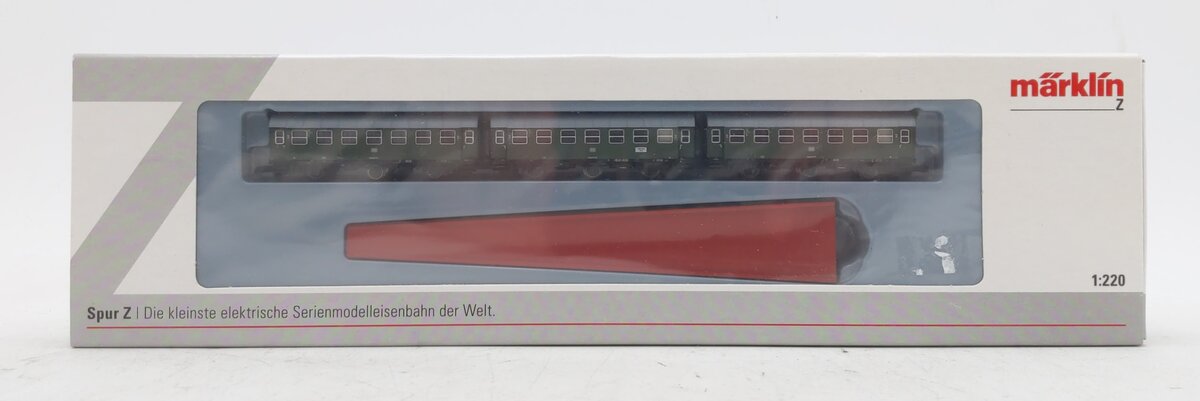 Marklin 87062 Z Geislingen Grade 3-Axle B3yge 761 Commuter Car Set (Pack of 3)