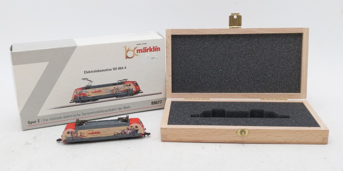 Marklin 88677 Z German Railroad Inc 160 Years Electric Locomotive #101064-4