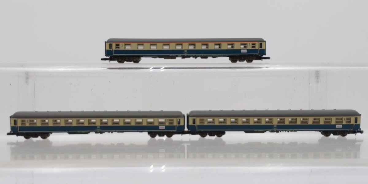 Marklin 87211 Z Deutsche Bahn Compartment Passenger Car (Set of 3) LN/Box