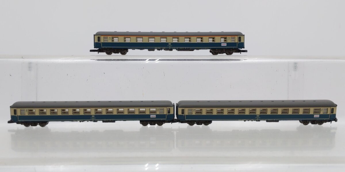 Marklin 87211 Z Deutsche Bahn Compartment Passenger Car (Set of 3) LN/Box