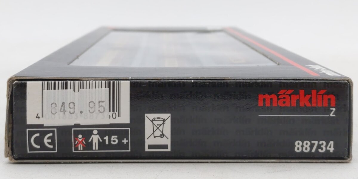 Marklin 88734 Z Scale Mediolanum Diesel Rail Car Train Set