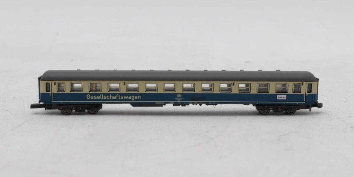 Marklin 87210 Z German Federal Railroad WGmh 824 Entertainment Car
