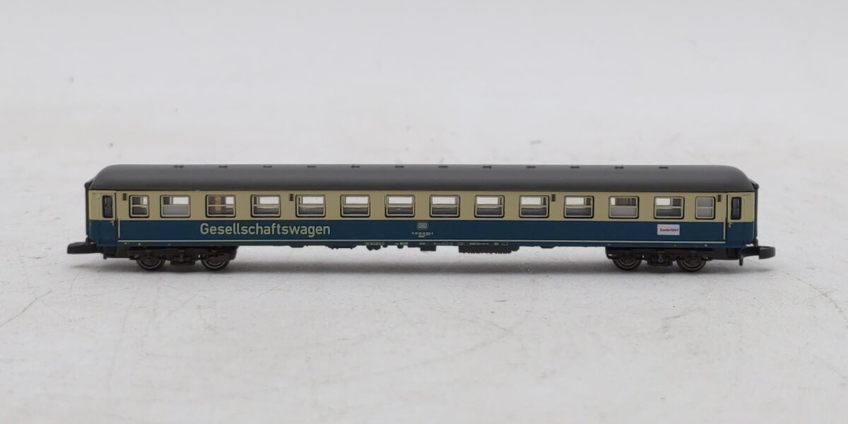 Marklin 87210 Z German Federal Railroad WGmh 824 Entertainment Car