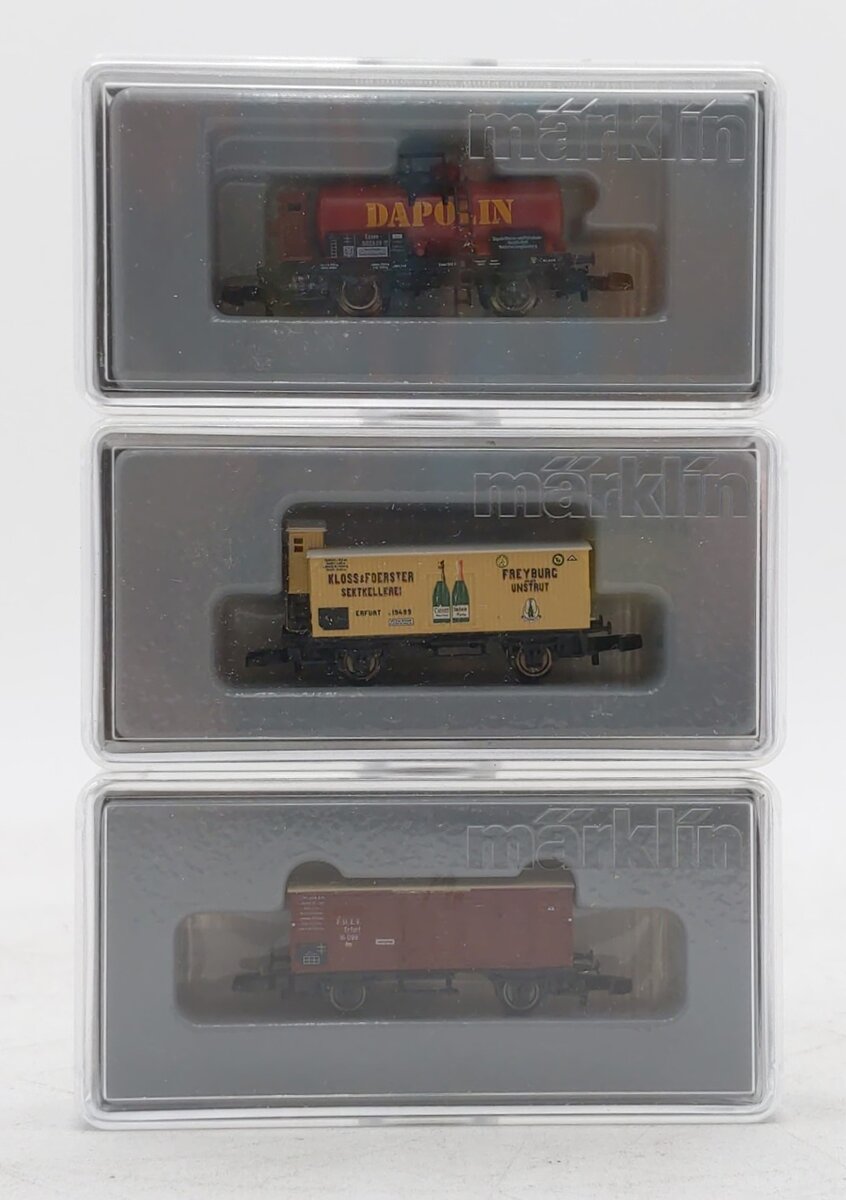 Marklin 86618 Z Prussian Freight Car Set LN/Box