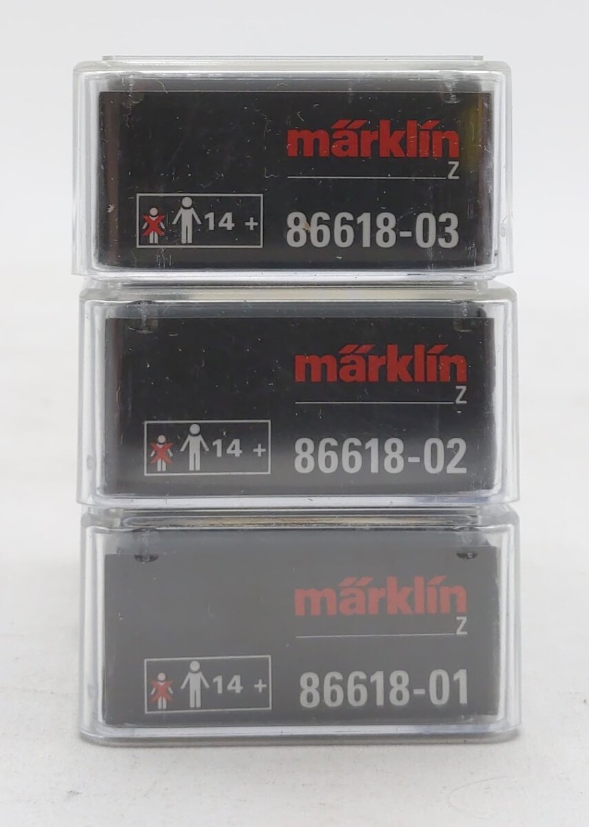 Marklin 86618 Z Prussian Freight Car Set LN/Box