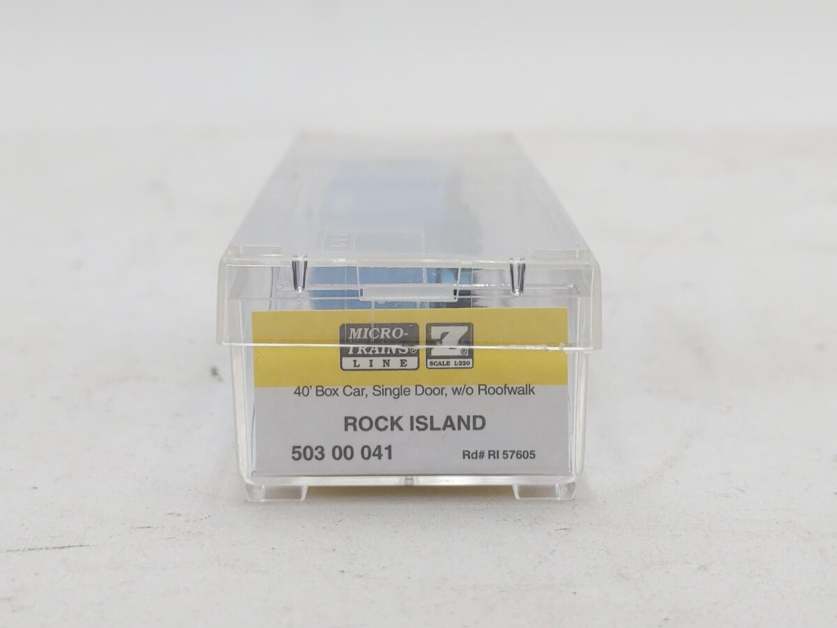 Micro-Trains 50300041 Z Rock Island 40' Single Door Boxcar #57605