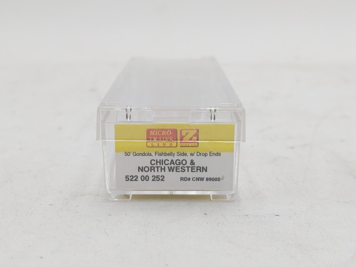 Micro-Trains 52200252 Z Chicago North Western 50' Fishbelly Gondola #89005