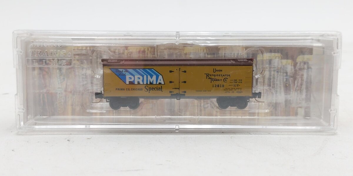 Micro-Trains 51800220 Z Union Reefer Transit/Prima 40' Wood Reefer #12818