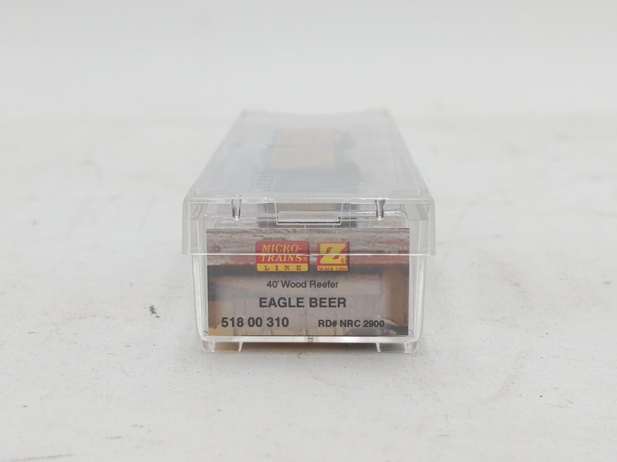 Micro-Trains 51800310 Z Eagle Beer 40' Wood-Sheathed Ice Reefer #2900 LN/Box