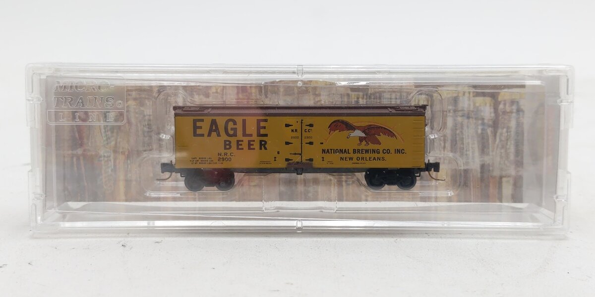 Micro-Trains 51800310 Z Eagle Beer 40' Wood-Sheathed Ice Reefer #2900 LN/Box