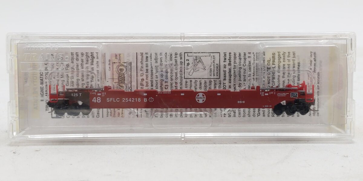 Micro-Trains 54000152 Z Santa Fe 70' Well Car #254218B