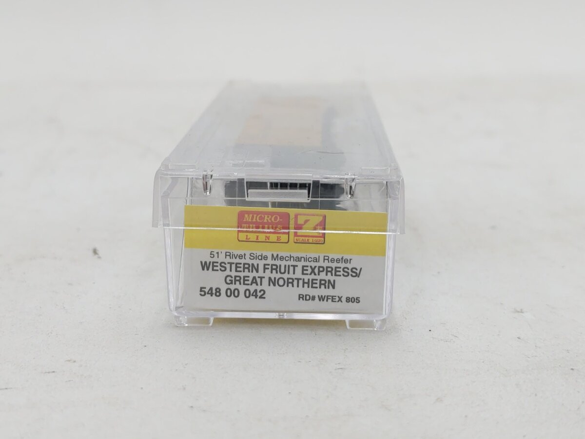 Micro-Trains 54800042 Z Western Fruit Express 51' Mech Reefer #805