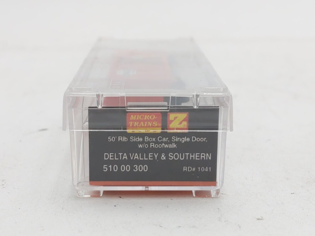 Micro-Trains 51000300 Z Delta Valley & Southern 50' Rib Side Boxcar #1041
