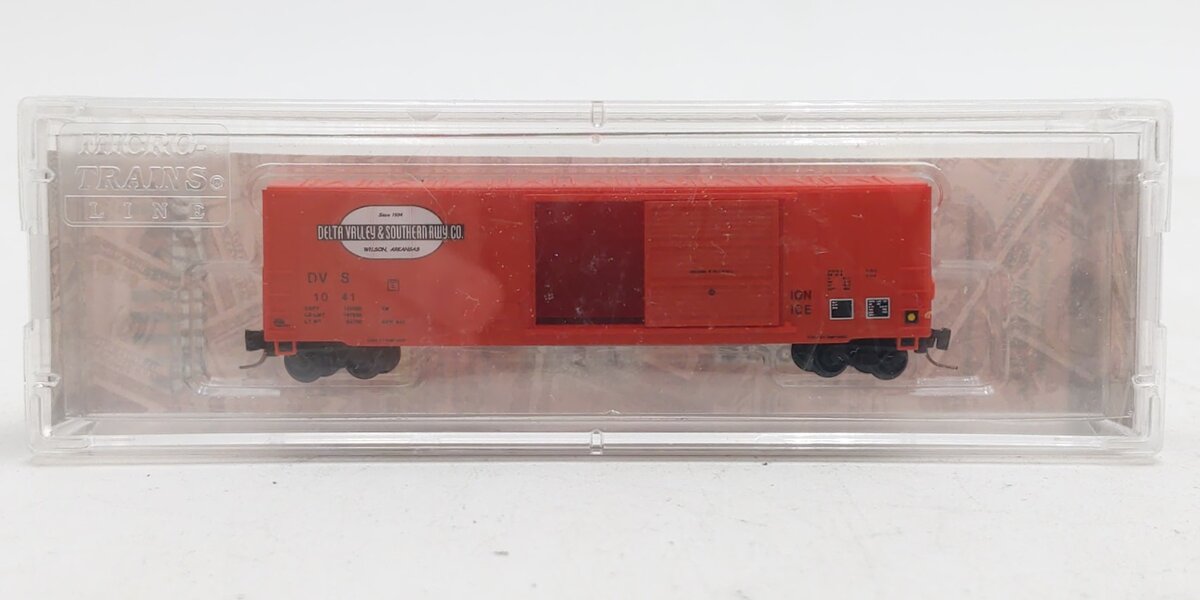 Micro-Trains 51000300 Z Delta Valley & Southern 50' Rib Side Boxcar #1041