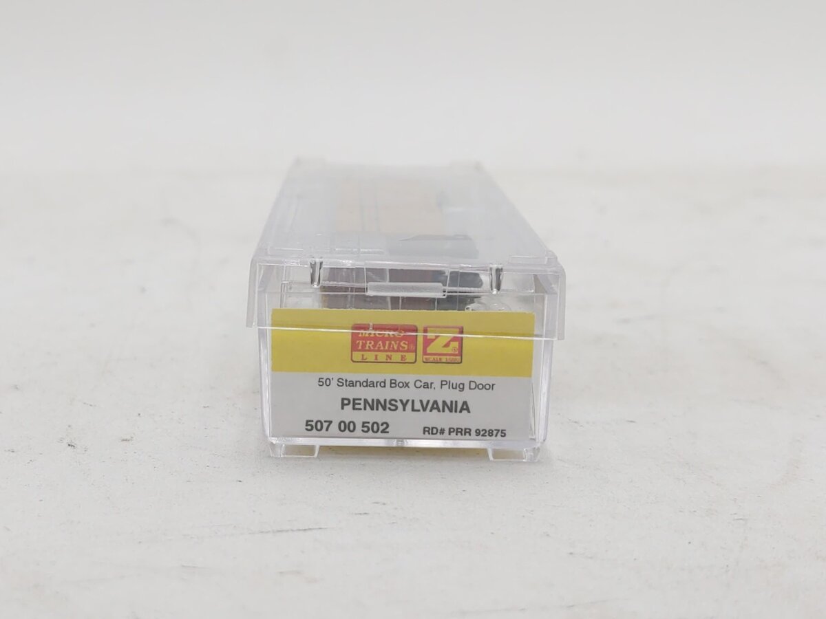 MicroTrains 50700502 Z Pennsylvania 50' Plug Door Boxcar #92875