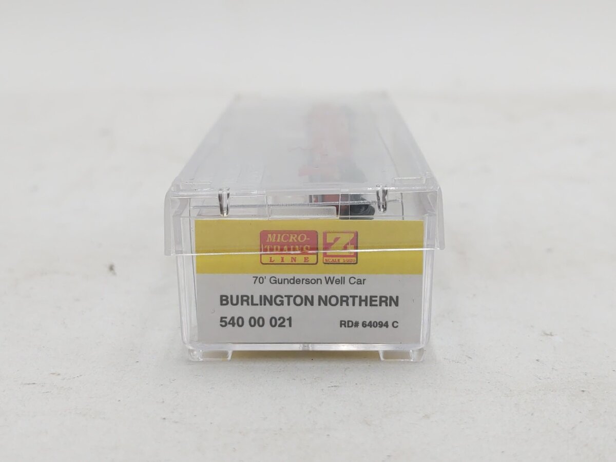Micro-Trains 54000021 Z Burlington Northern 70' Gunderson Well #64094C