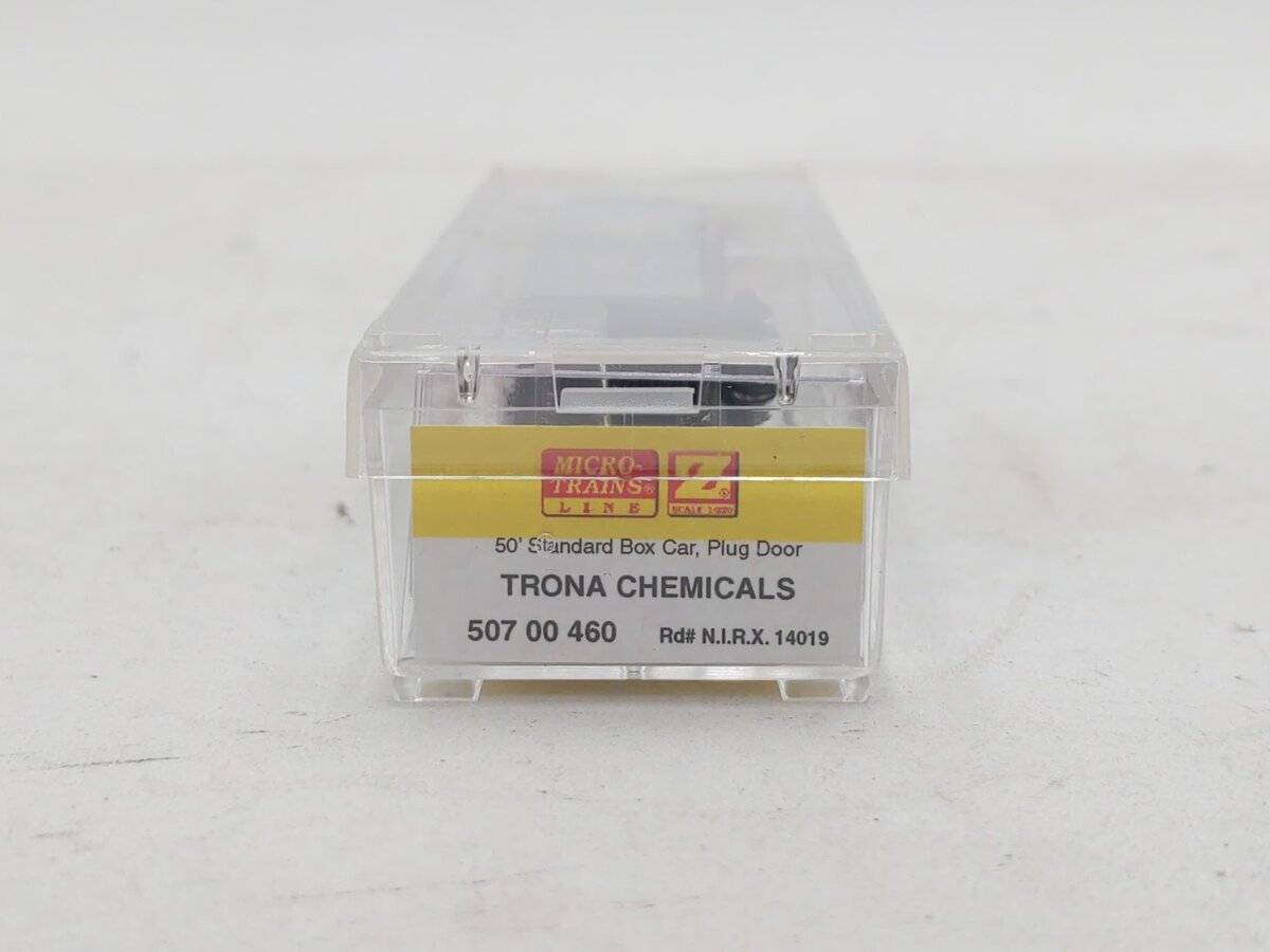 Micro-Trains 50700460 Z NIRX Trona Chemicals 50' Plug-Door Boxcar #14019