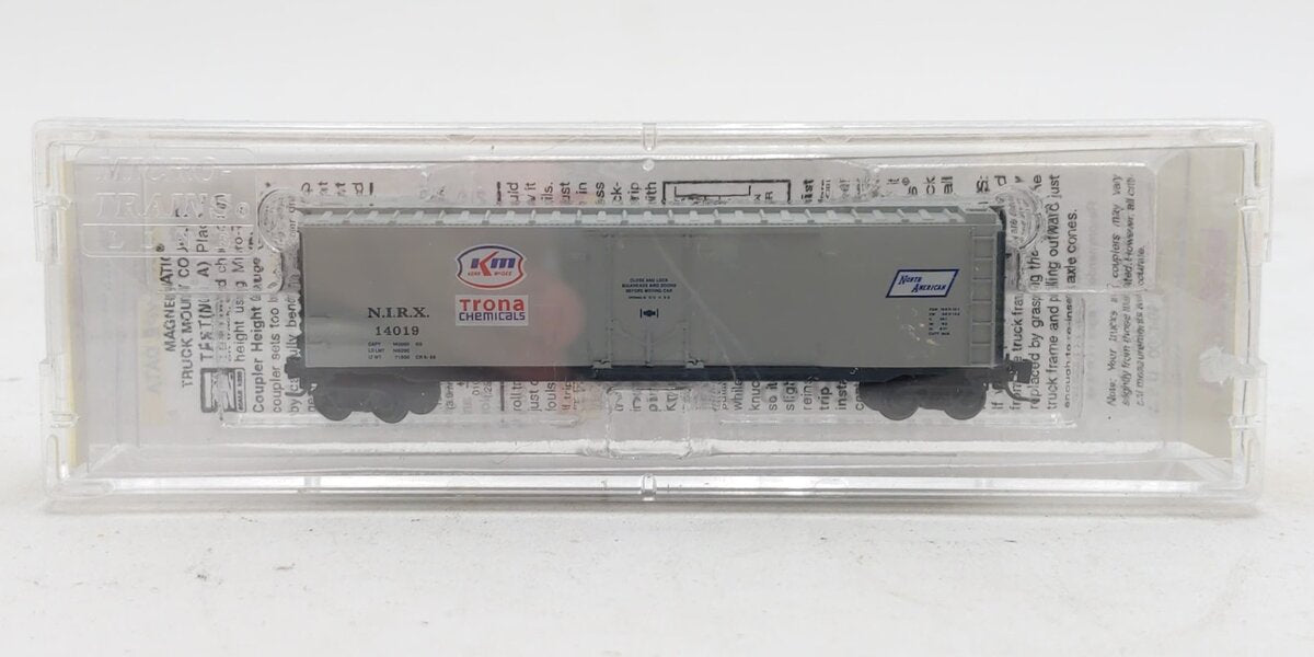 Micro-Trains 50700460 Z NIRX Trona Chemicals 50' Plug-Door Boxcar #14019
