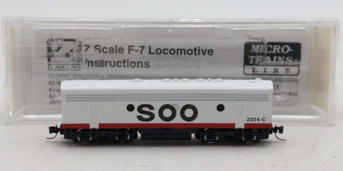 Micro-Trains 98002362 Z Soo Line EMD F7B - Standard DC #2204C
