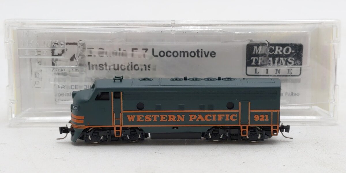 Micro-Trains 98001292 Western Pacific F7A Powered A-Unit Diesel Locomotive #921