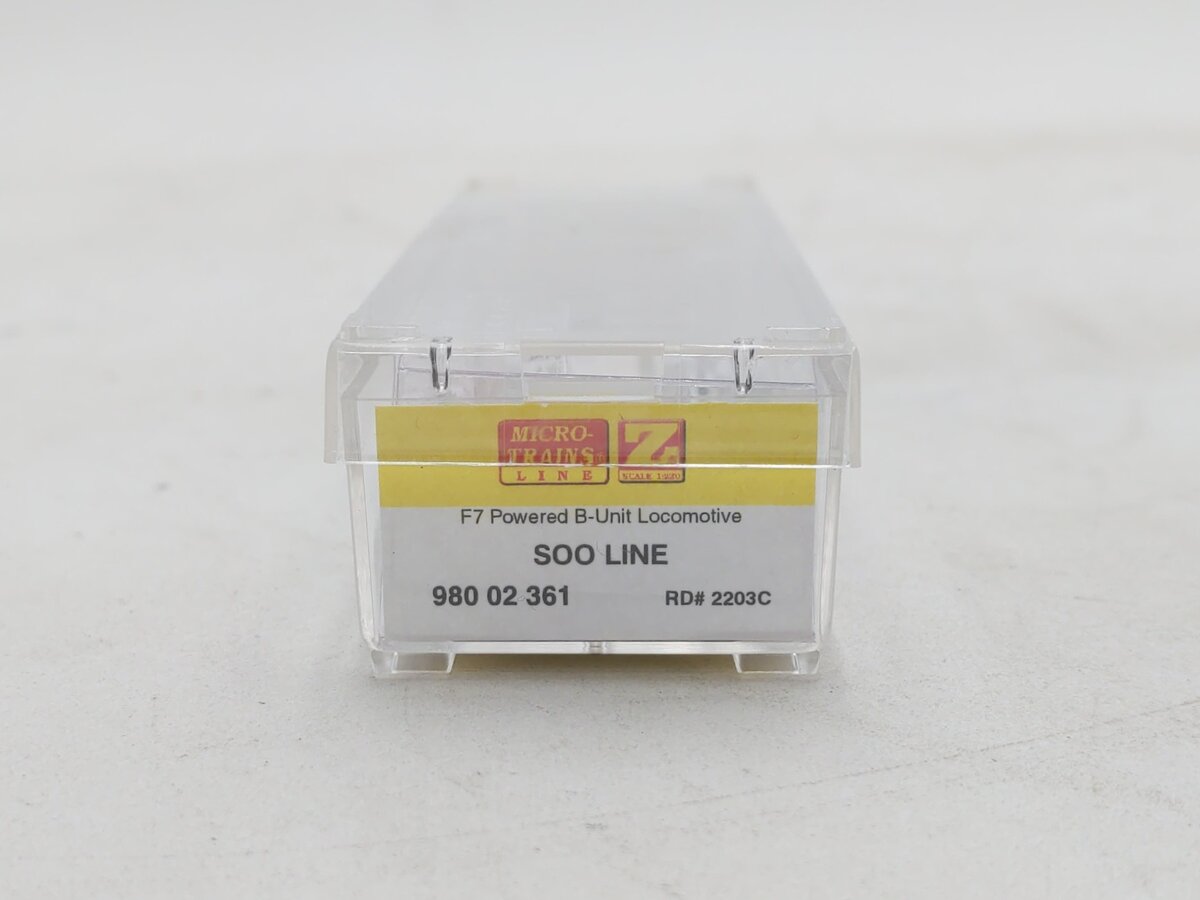 Micro-Trains 98002361 Z Soo Line EMD F7B - Standard DC #2203C