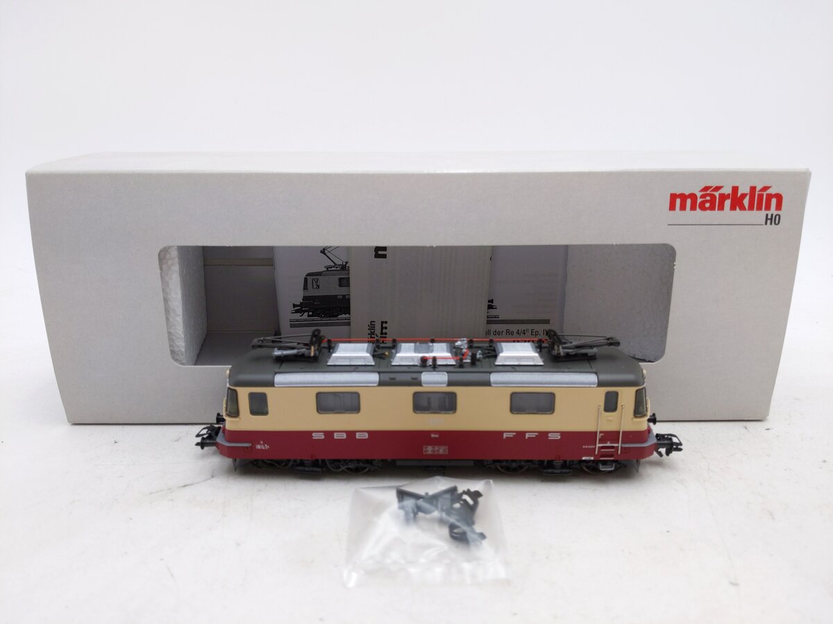 Marklin 37349 HO Class Re 4/4 II Electric Locomotive w/Sound/Digital