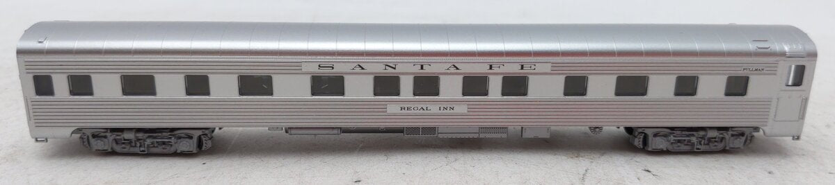 Kato 156-0907-1 N Atchison Topeaka Santa Fe Regal Inn 4-4-2 Sleeper with LED