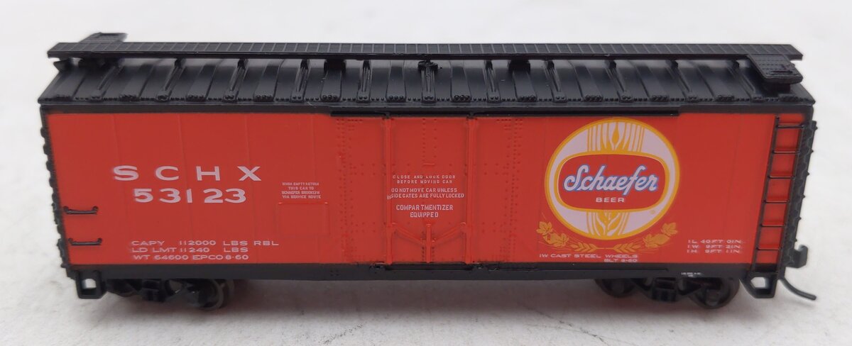 Atlas 50005653 N Schaefer 40' Plug Door Box Car #53123