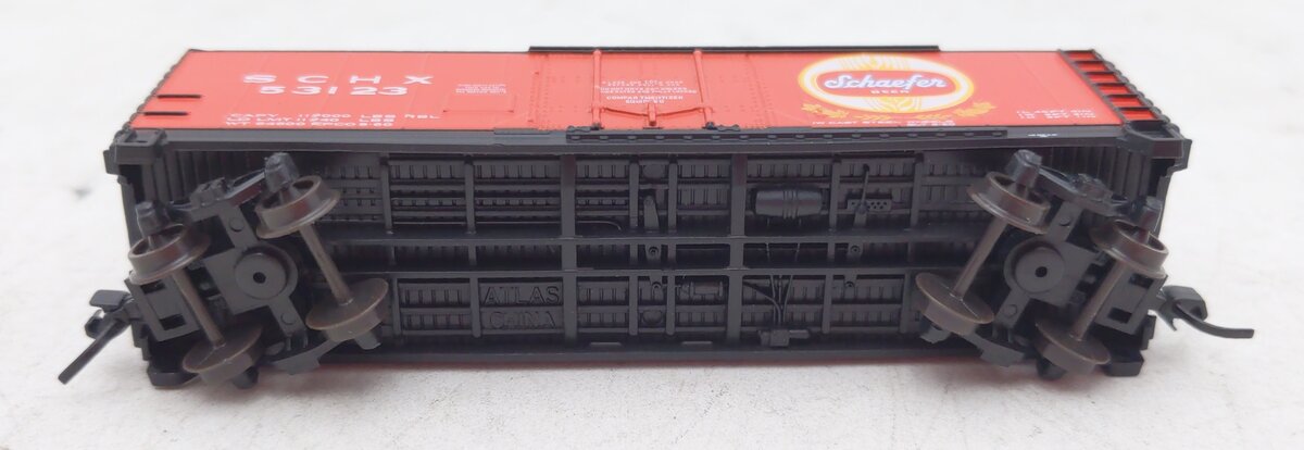 Atlas 50005653 N Schaefer 40' Plug Door Box Car #53123