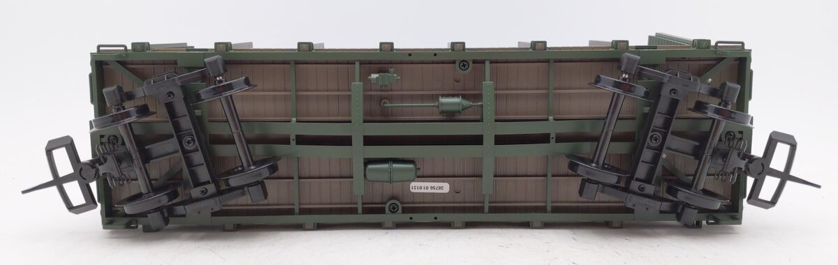 Piko 38756 G Reading Bulkhead Flatcar with Pipe Load