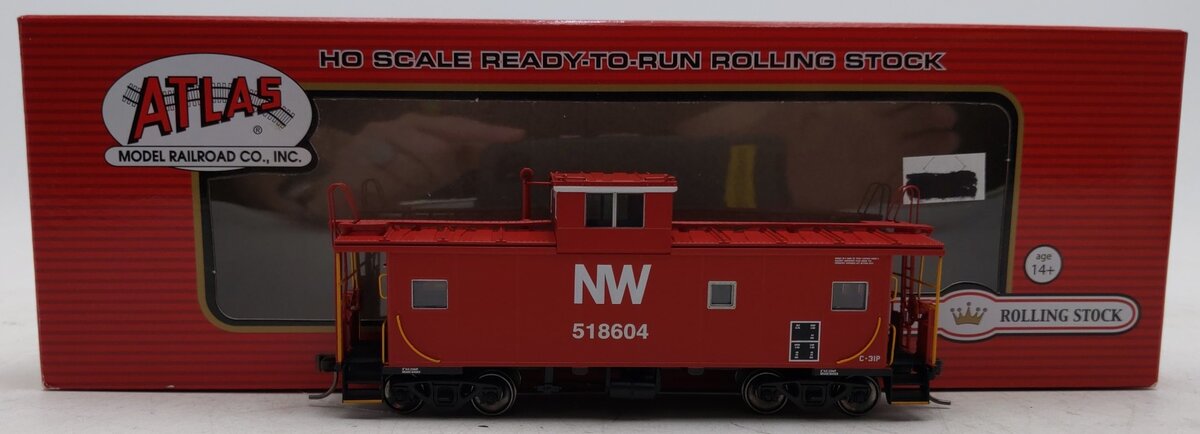 Atlas 20005029 HO Scale Norfolk & Western EV Standard Caboose #518604