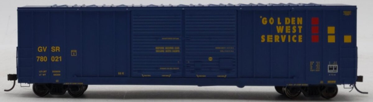 Atlas 20006296 HO Golden West Service FMC 5503 Double Door Boxcar #780021
