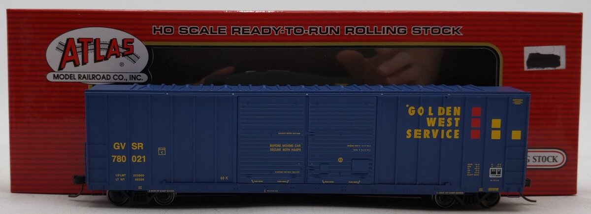Atlas 20006296 HO Golden West Service FMC 5503 Double Door Boxcar #780021