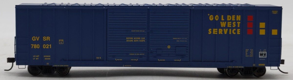 Atlas 20006296 HO Golden West Service FMC 5503 Double Door Boxcar #780021