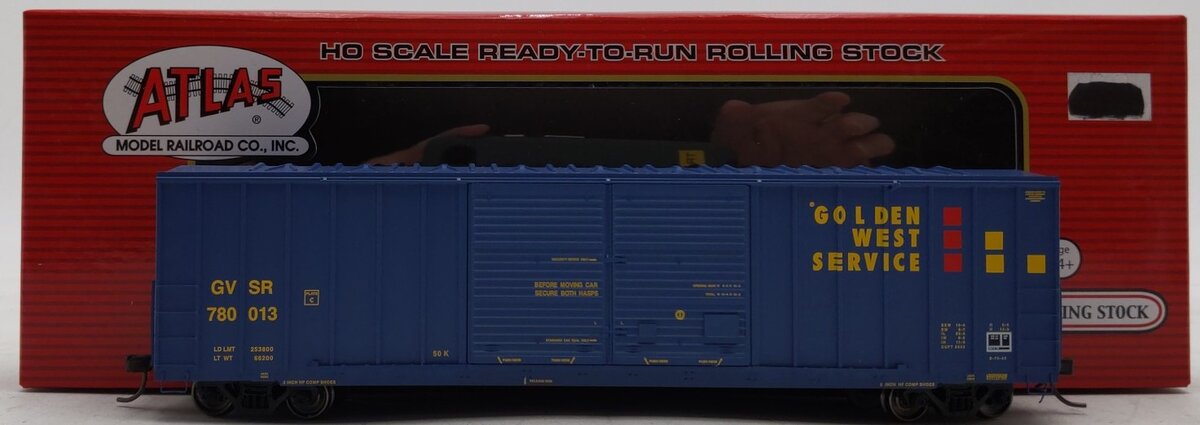 Atlas 20006295 HO Golden West Service FMC 5503 Double Door Boxcar #780013