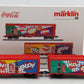 Marklin 45685 HO Scale Coca-Cola Refrigerator Car (Set of 2)