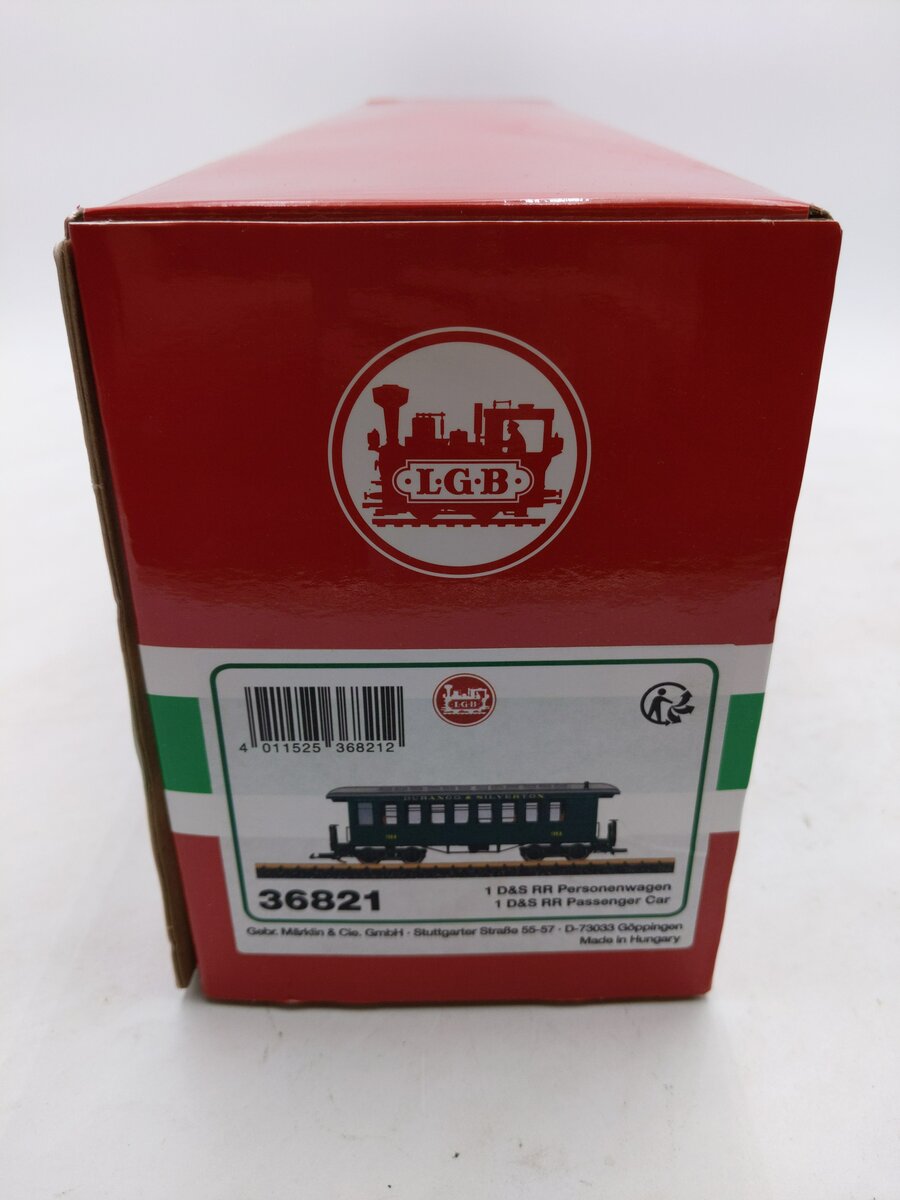 LGB 36821 G Durango & Silverton Railroad Passenger Car #311 NIB